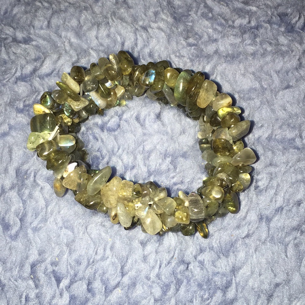 Labradorite stretch bracelet
